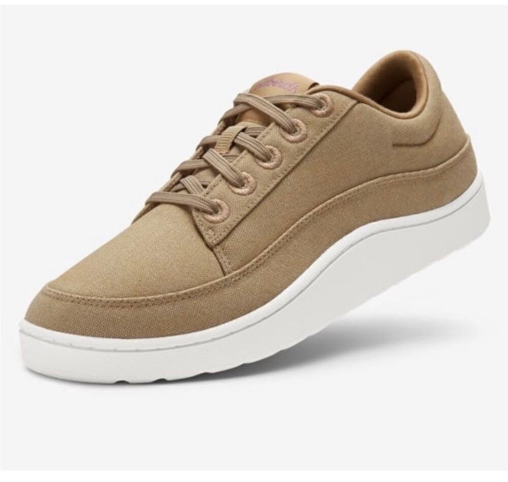 ALLBIRDS Canvas Pacers Sneakers Tan Size 8